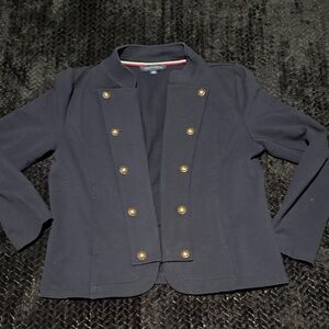 Tommy Hilfiger Navy Blazer with Gold Buttons